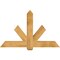 Ekena Millwork Kennewick Rough Sawn Timber Gable Bracket, Western Red Cedar, 60"W x 38"H x 6"D x 6"F, 15/12 Pitch GBW060X38X0606KEN00RWR - alternate 1